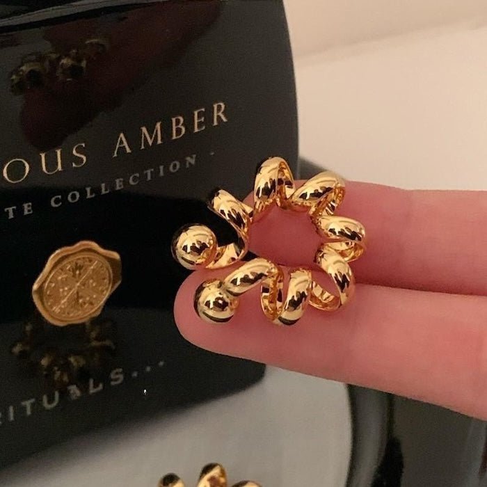 Uniek draadontwerp oorschijfje-één stuk