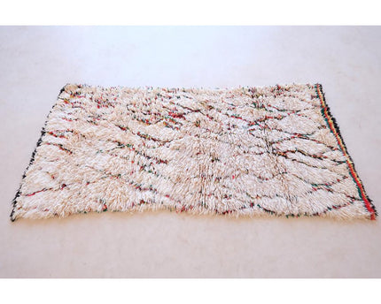 Zuiver wollen Marokkaans Berber-tapijt 95 x 205 cm