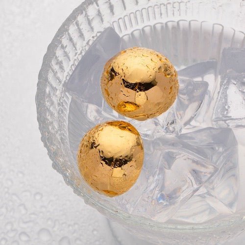 Chique moderne vintage halve bol grote oorbellen