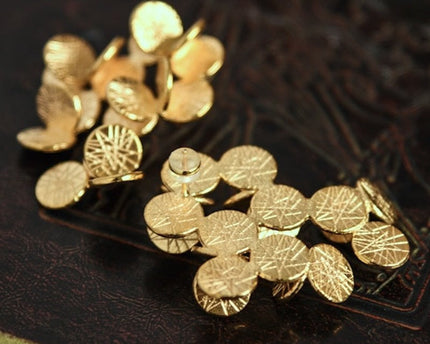 Elegante bloemboeket oorbellen