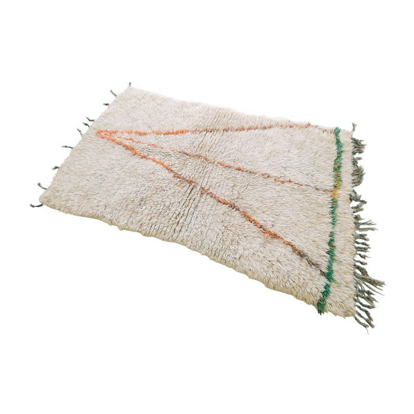 Zuiver wollen Marokkaans Berber-tapijt 133 x 182 cm
