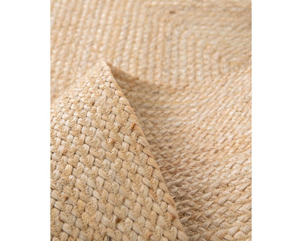 Handgemaakte designermat in Indira Jute