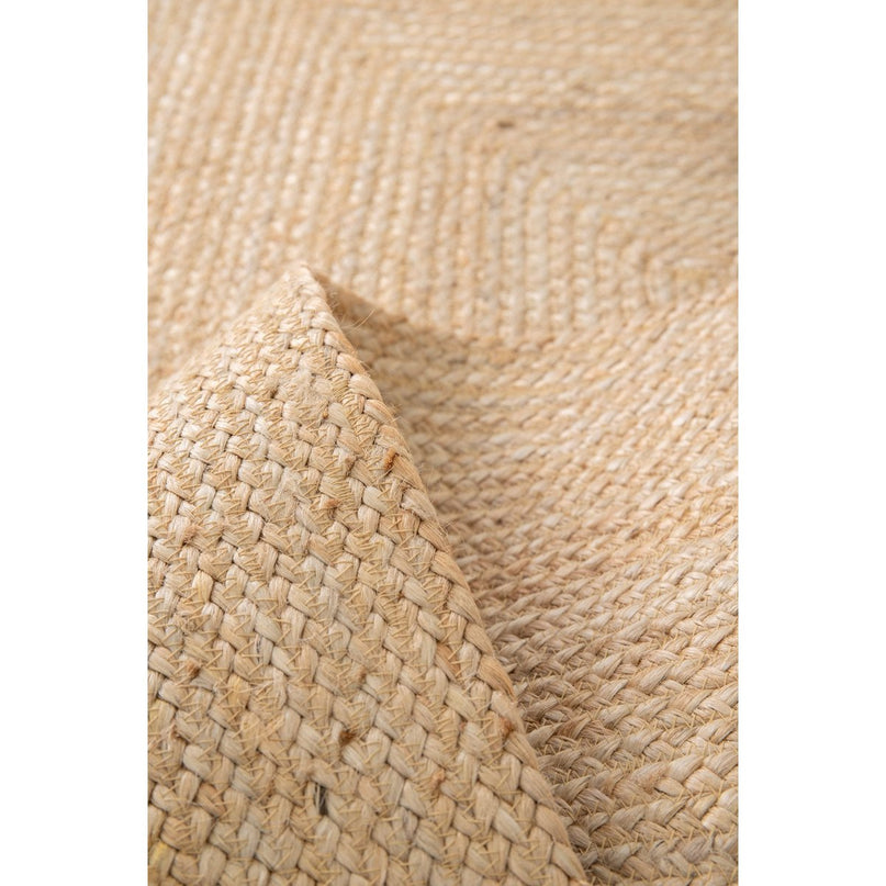 Handgemaakte designermat in Indira Jute