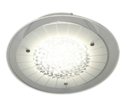 LED plafondlamp "Chur" met kristaleffect