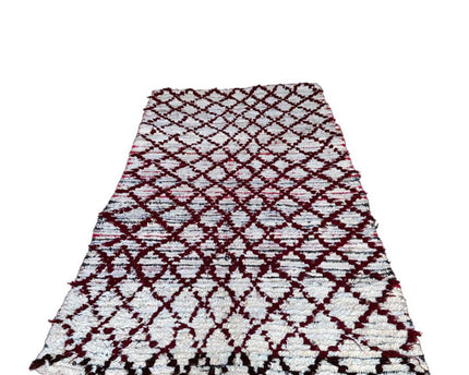 Zuiver wollen Marokkaans Berberkleed 97 x 177 cm