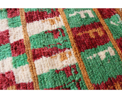 Zuiver wollen Marokkaans Berber halkleed 84 x 388 cm
