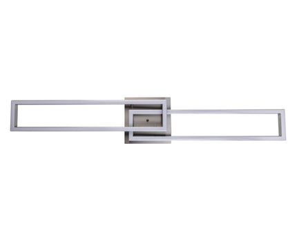 LED CCT-plafondlamp + RGB-backlight "Bantry" met veel functies, 115 cm lang, inclusief afstandsbediening