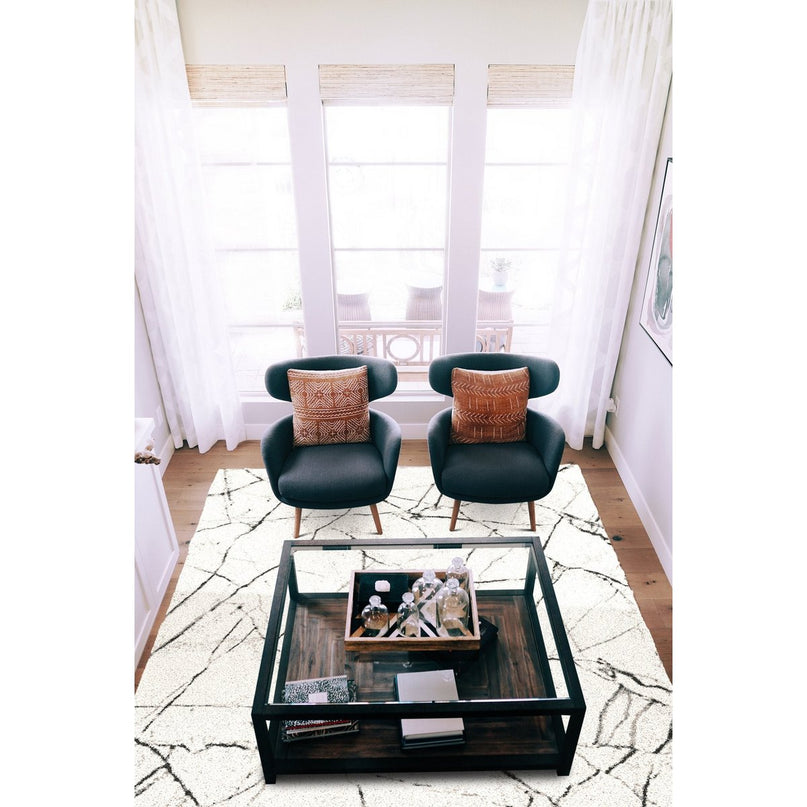 Ultra zacht en marmeren ontwerptapijt