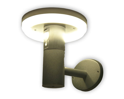 LED buitenwandlamp op zonne-energie "paddestoel"