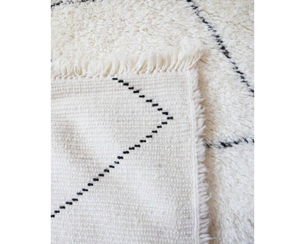 Zuiver wollen Marokkaans Berber-tapijt 196 x 312 cm