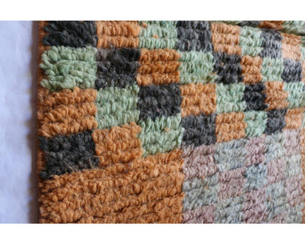 Kleurrijk Berber Boujad halkleed 78 x 743 cm