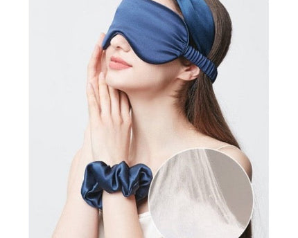 100% zijde ontspanningsslaapmasker-22 mm-effen kleuren-oversize