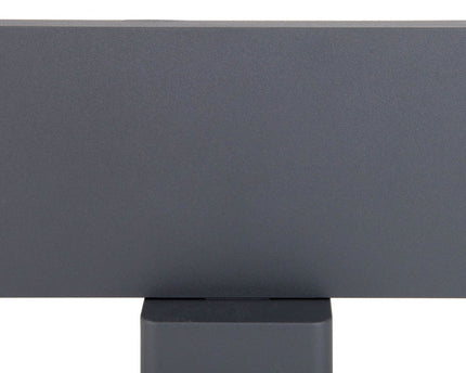 LED Outer Wall Lamp "Clair", gemaakt van metaal en plastic in antraciet, met geïntegreerde LED