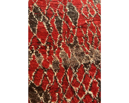 Zuiver wollen Marokkaans Berber-tapijt 200 x 336 cm