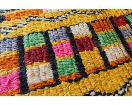 Zuiver wollen Marokkaans Berber halkleed 66 x 340 cm