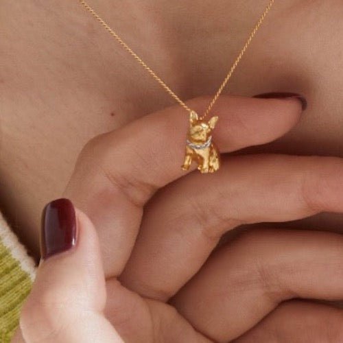 Schattige Franse Bulldog charme ketting