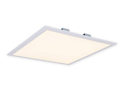 LED -sensorpaneel "Alegre" zijlengte 45 cm, veel functies, beugel inclusief beugel gemaakt van metaal en plastic, geïntegreerde leds warm wit wit