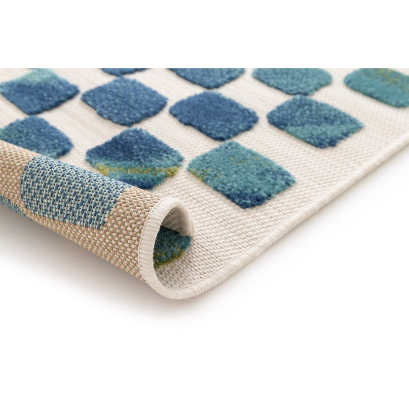 Buiten binnen tapijt met opaal gesneden effect