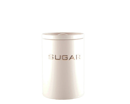 Beige Sugar Box 11x11x16cm