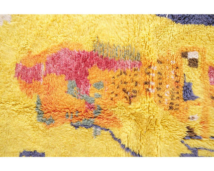 Abstract wollen Berberkleed 164 x 245 cm