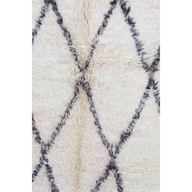 Zuiver wollen Marokkaans Berber-tapijt 147 x 164 cm