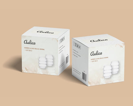 400 ml bubbelwaterglazen - veel 2