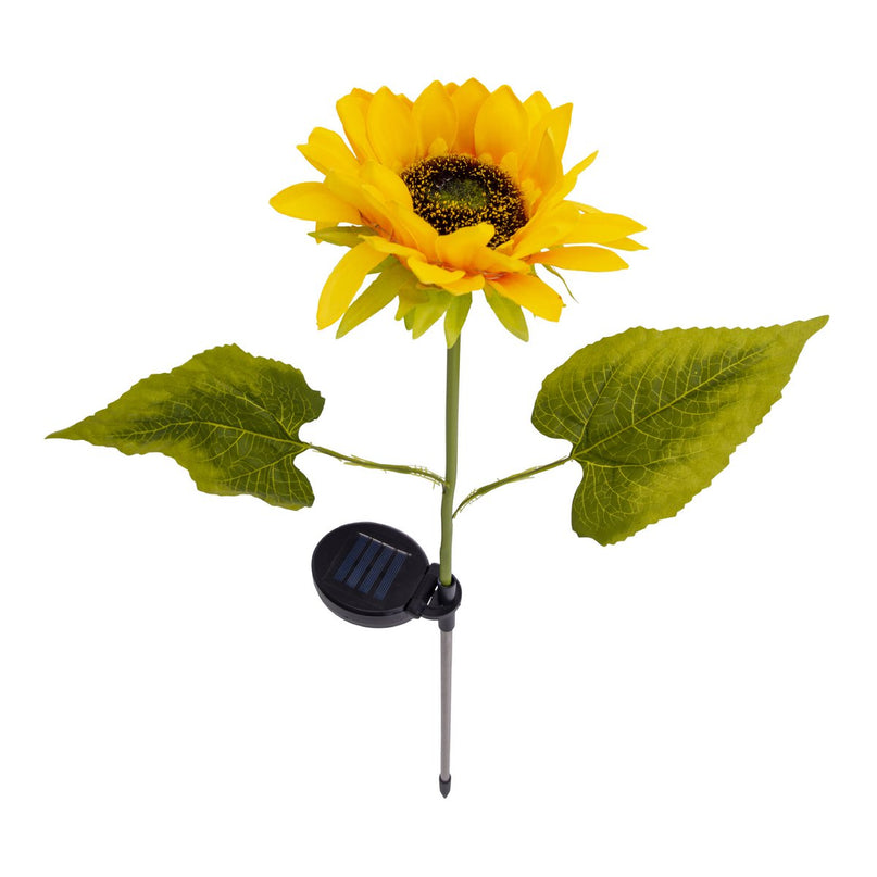 Set van 2 solar spikes "Sunflowers" h: 78.5cm