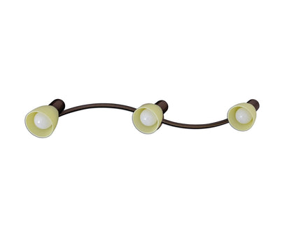 3 LED wand- en plafondspots "Mestre"