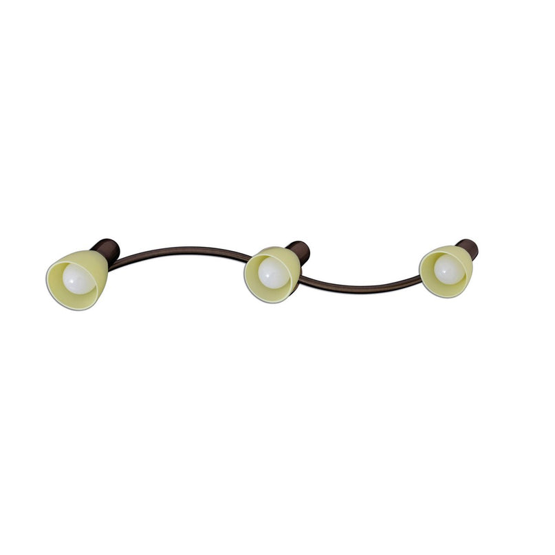 3 LED wand- en plafondspots "Mestre"