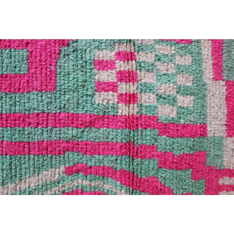 Zuiver wollen Marokkaans Berber halkleed 71 x 346 cm