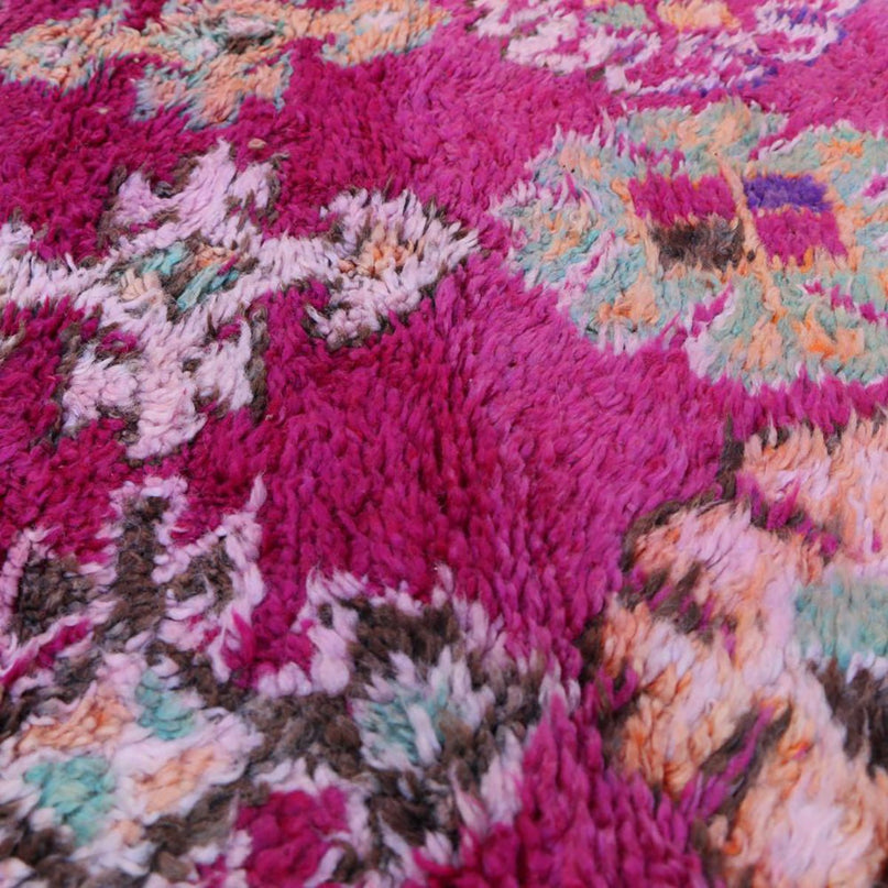 Zuiver wollen Marokkaans Berber-tapijt 202 x 424 cm