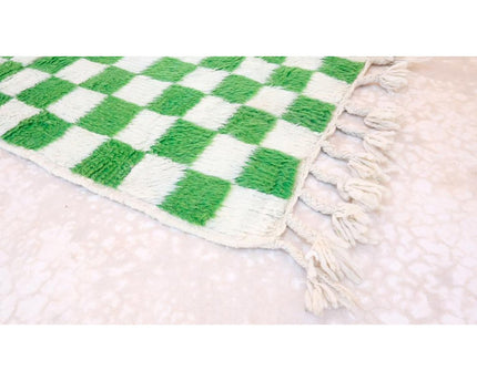 Zuiver wollen Marokkaans Berber-tapijt 161 x 241 cm