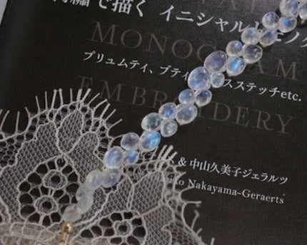Sri Lanka Moonstone Waterdop kralen Bracelet