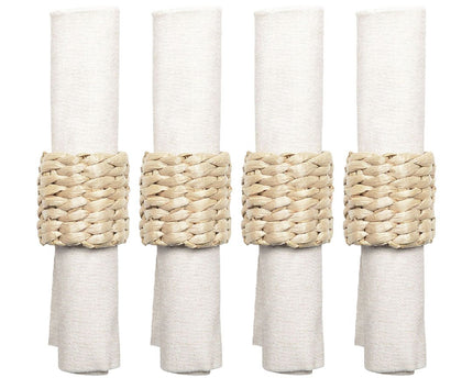 Set van 4 rondes van rotte handdoeken
