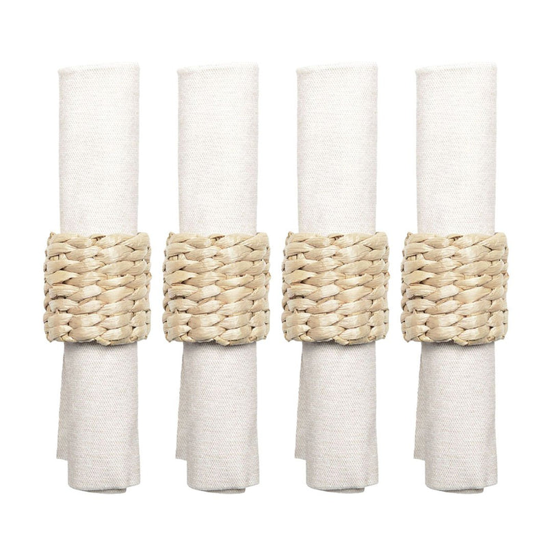 Set van 4 rondes van rotte handdoeken
