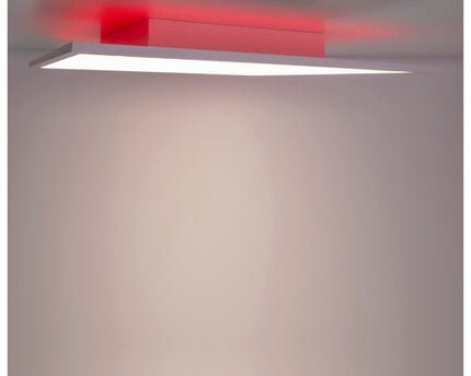 Smart Home LED -achtergrondverlichting Paneel zijlengte 45 cm, veel functies, transportlamp gemaakt van metaal en plastic, geïntegreerde LED's