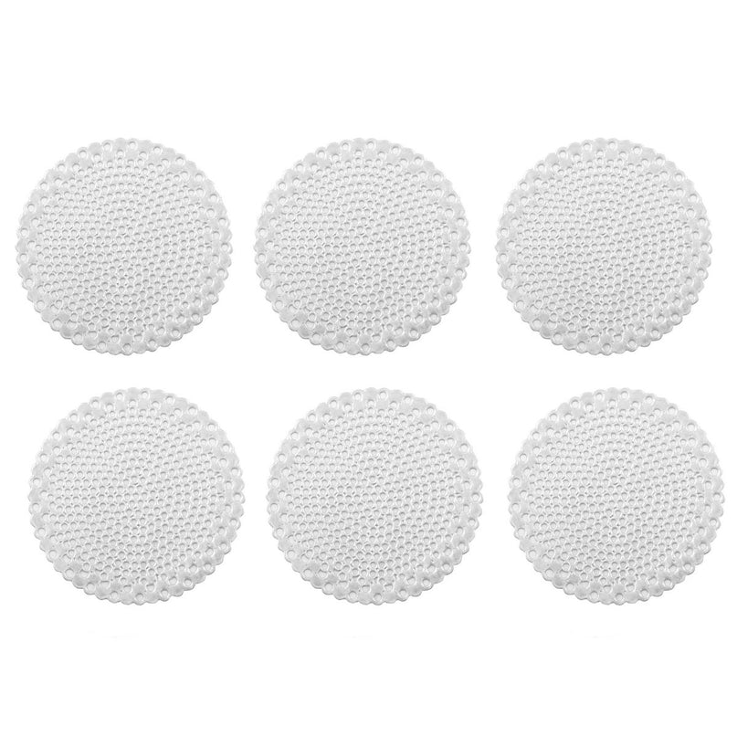 Zilverrondglas - Set van 6