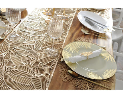 Golden Sheet Table Runner