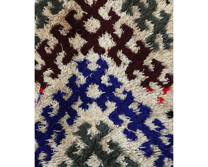Zuiver wollen Marokkaans Berberkleed 58 x 157 cm