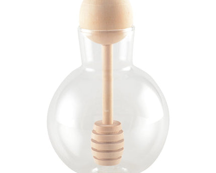 Ronde honingpot 8x8x13cm