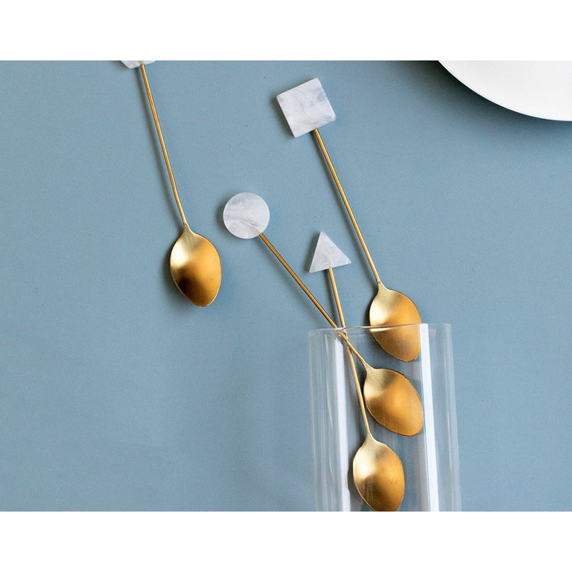 Multi -gecoleerde acryl -aanvallen - set van 4