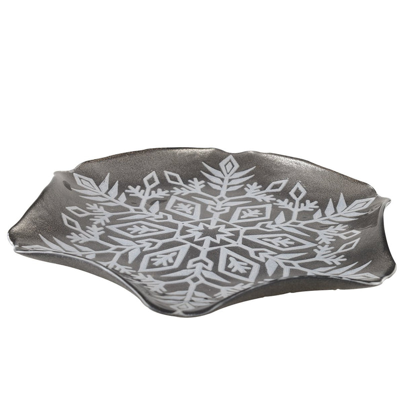 ZILVEREN SNEEUWVLOK BEKER 32CM
