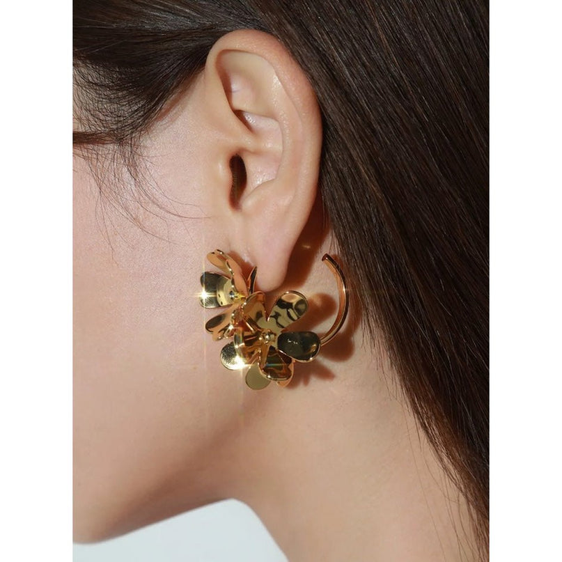 Dynamische levendige bloemblaadjes Hoopoorbellen