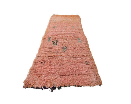 Zuiver wollen Marokkaans Berber-tapijt 104 x 310 cm
