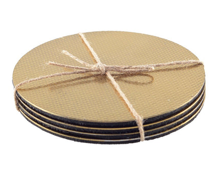 Gouden glas onder 10x10cm - veel 4