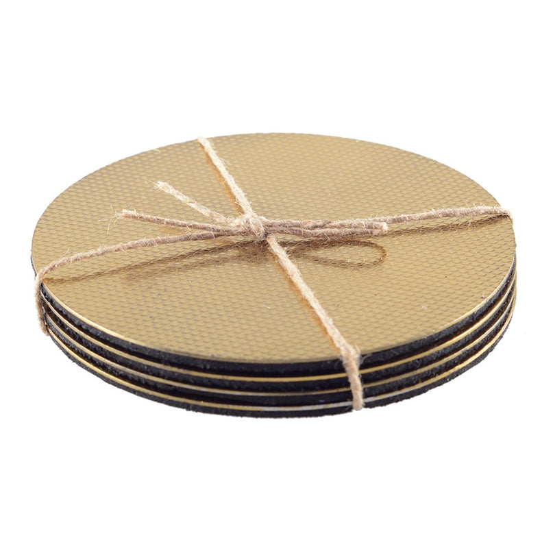 Gouden glas onder 10x10cm - veel 4