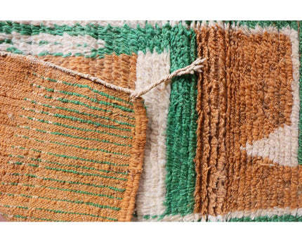 Zuiver wollen Marokkaans Berber halkleed 84 x 388 cm