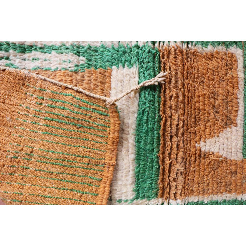 Zuiver wollen Marokkaans Berber halkleed 84 x 388 cm