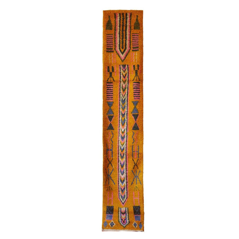 Marokkaans berberwollen gangkleed 72 x 391 cm