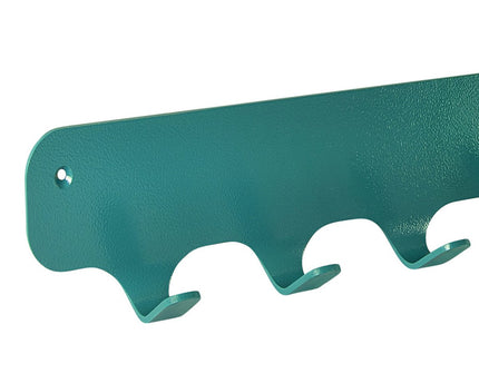 Gorillz Rounded Seven - Wandkapstok - 7 Kapstok Haken - Groen